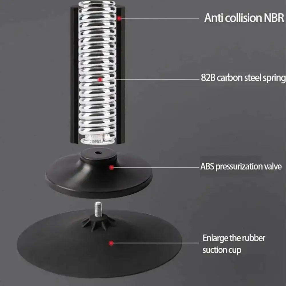 Stress Reliever Punching Bag Toy With Suction Cup