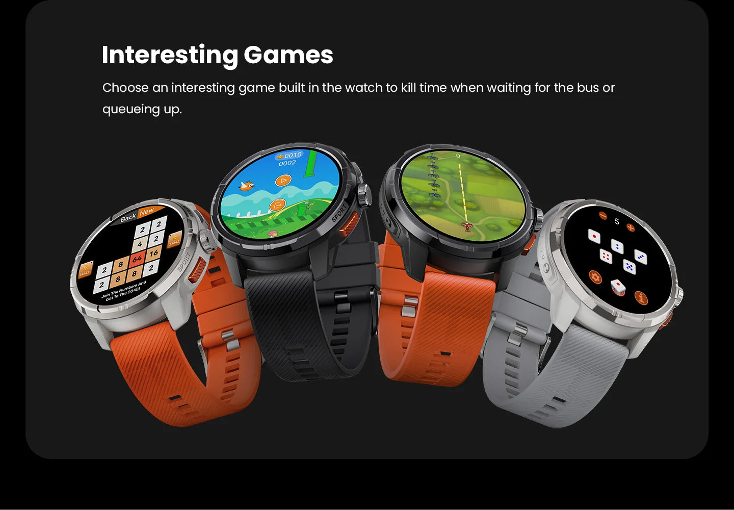 HAYLOU Solar Ultra GPS Smartwatch 1.6” AMOLED Display