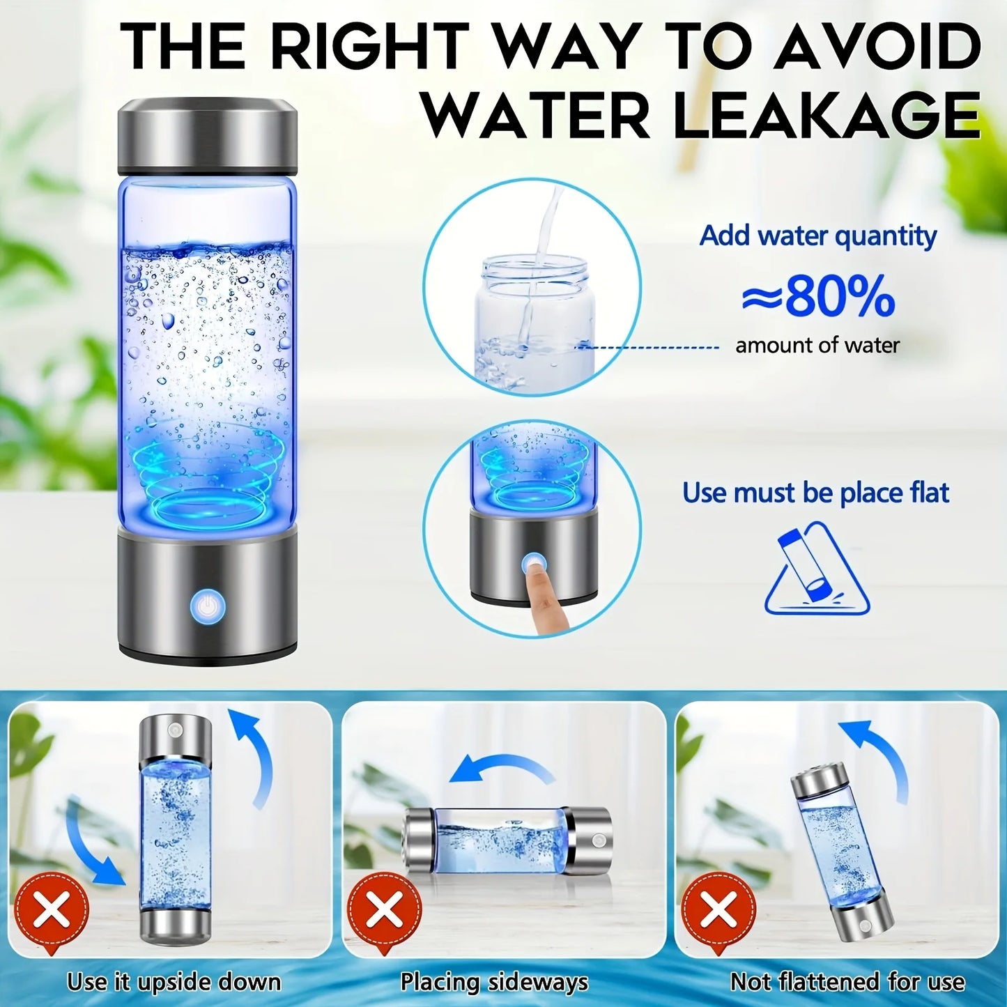 One hydrogen water bottle hydrogen-rich water cup
