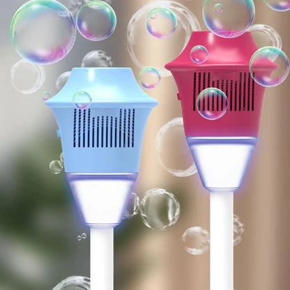 Bubble Machine Stand Automatic Bubble Maker with Night Light