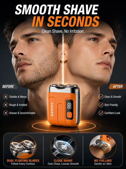 Portable Electric Shaver Beard For Men Pocket Razor