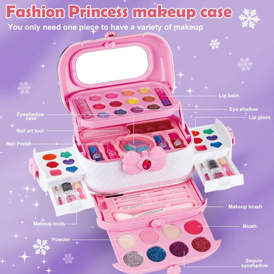 Kids Washable Makeup Girl Toys - Kids Makeup Kit