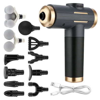 Electric Fascia Gun Head Deep Tissue Massager