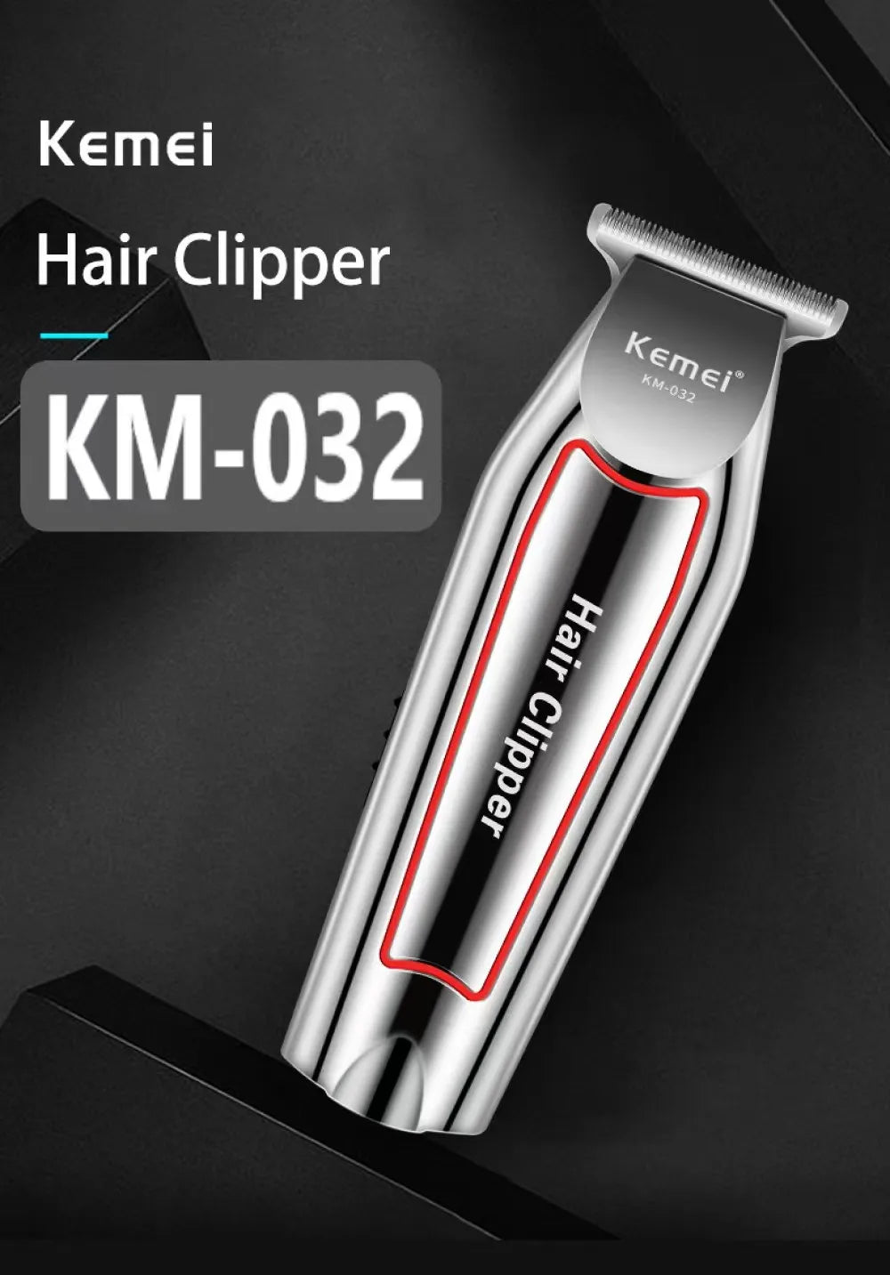 KEMEI Profession Hair Trimmer Electric Beard Trimmer