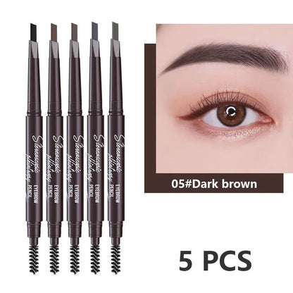Eyebrow Pencil Waterproof Microblading Eyebrow Pen Marker Brow
