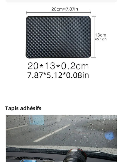 Car Non Slip Mat Sticky Anti Slip PVC Pads Heat Resistant