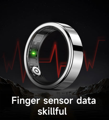 New Smart Ring Heart Rate Blood Pressure Sleep Monitoring