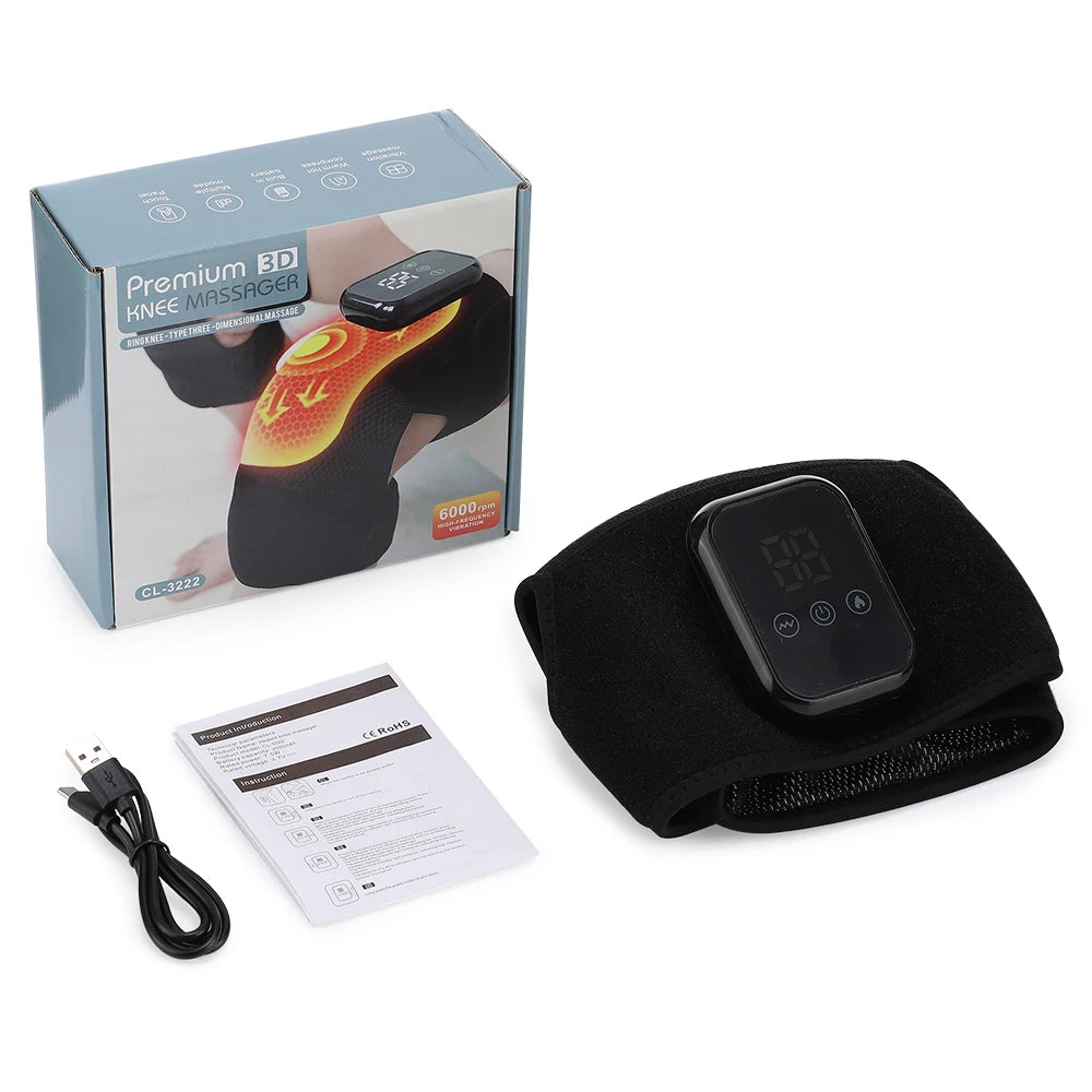 Electric Knee Massager Relaxing Knee Pad