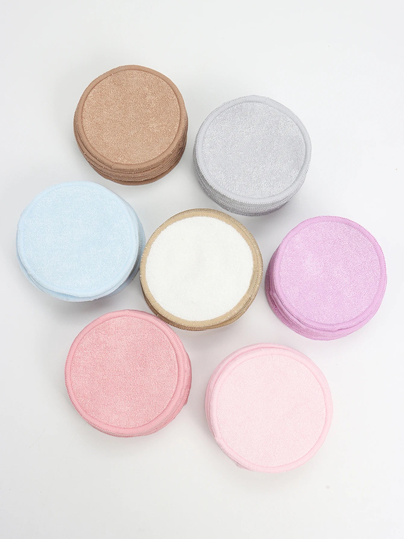 10Pcs Makeup Remover Pads Can Be Soaked in Water