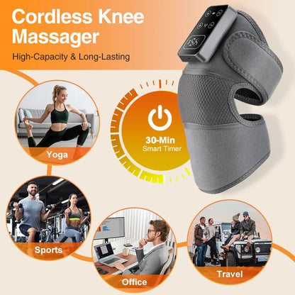 3-in-1 Heated Vibration Knee Massager