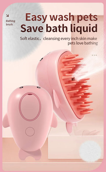 3 in 1 Pet Brush Cat Steam Brush Comb Dog Brush Electric Spray
