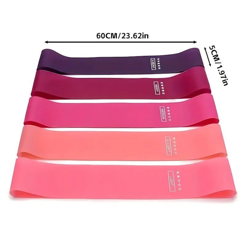 Yoga Resistance Band Squats Durable