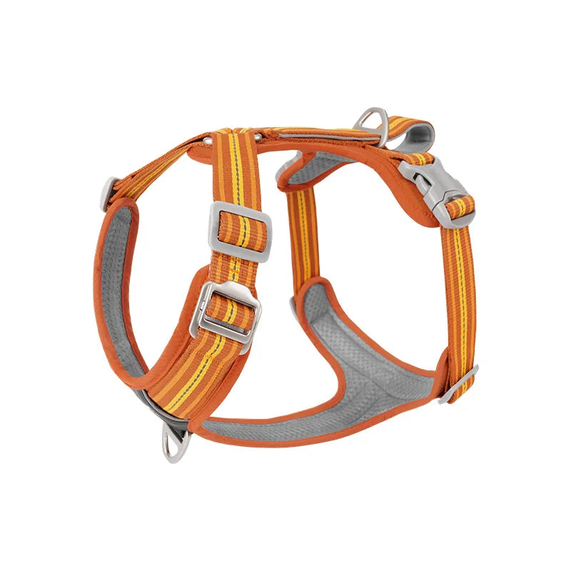 Car Safety Dog Harness with Dual Handle Quick Release