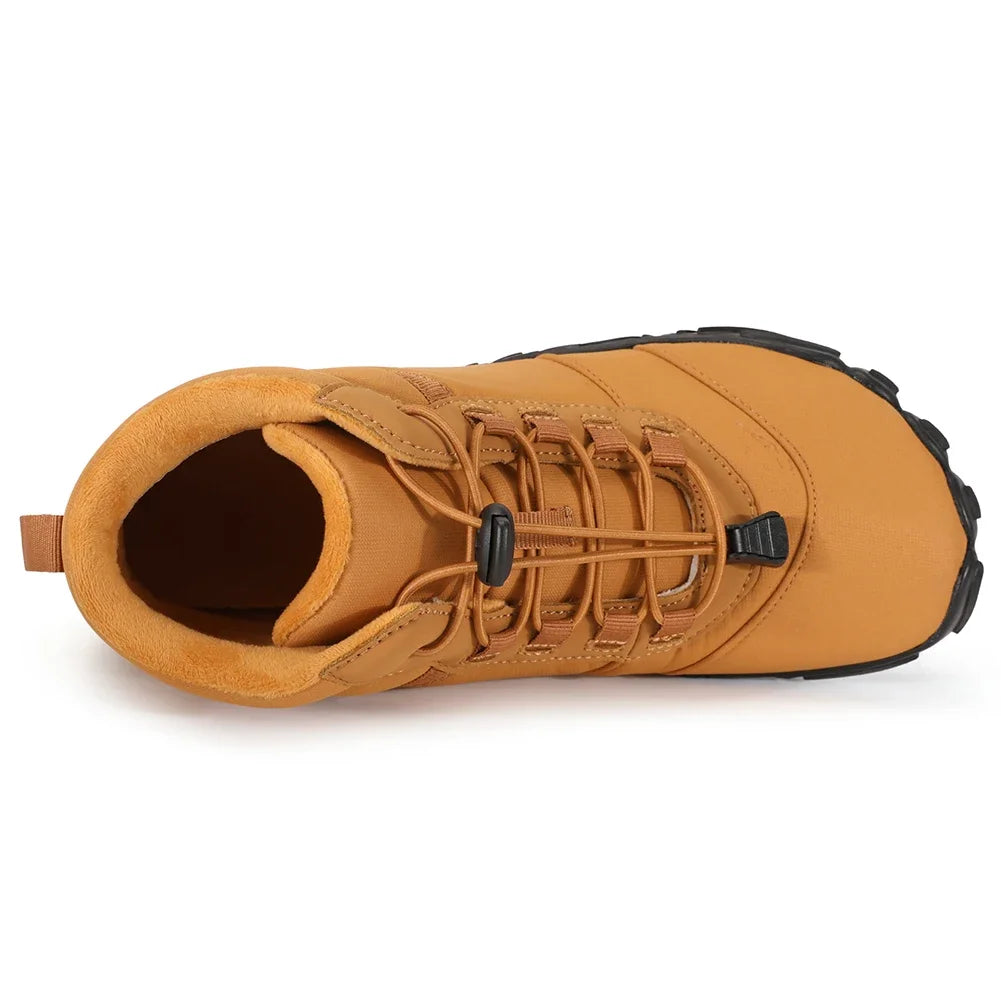 Men Plush Winter Boots Shoes Women Waterproof Snow Cotton Boots