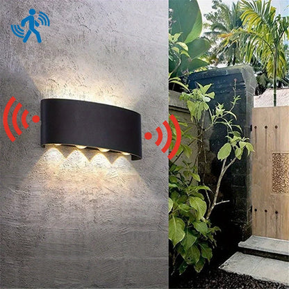 Led Wall Lamp Waterproof IP66 Up And Down Lighting Garden Decoration
