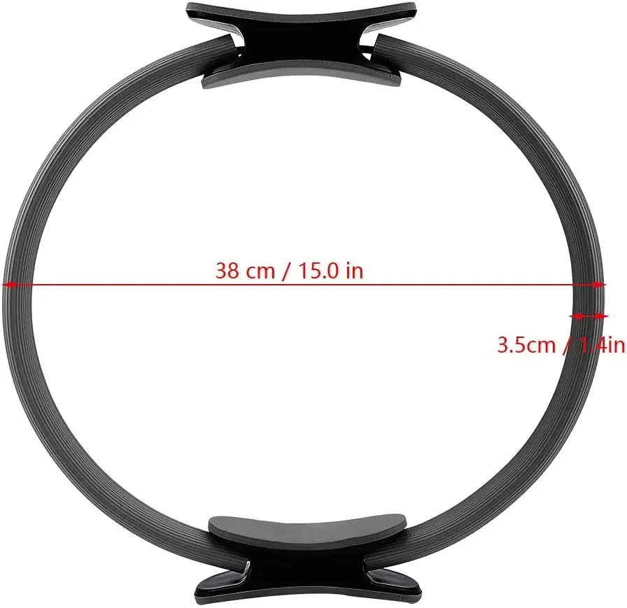 Yoga Pilates Ring Non-slip Sports Resistance Ring Fitness