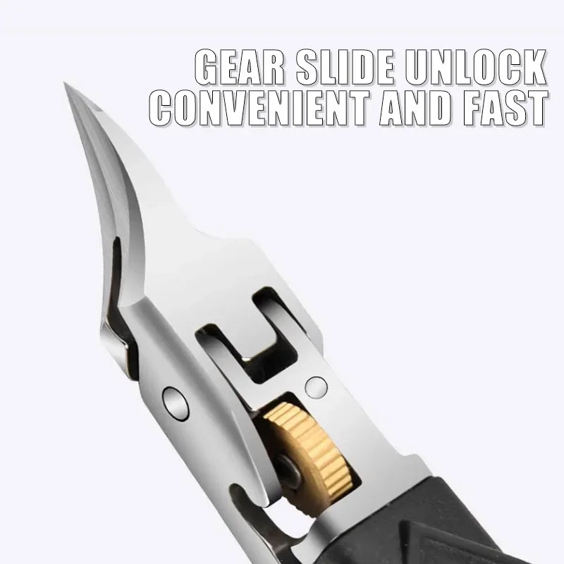 Nail clippers, ultra-sharp slanted nail clippers