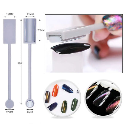 Magnet Set Magnetic UV Gel Nail Polish Magnet Pens 3D