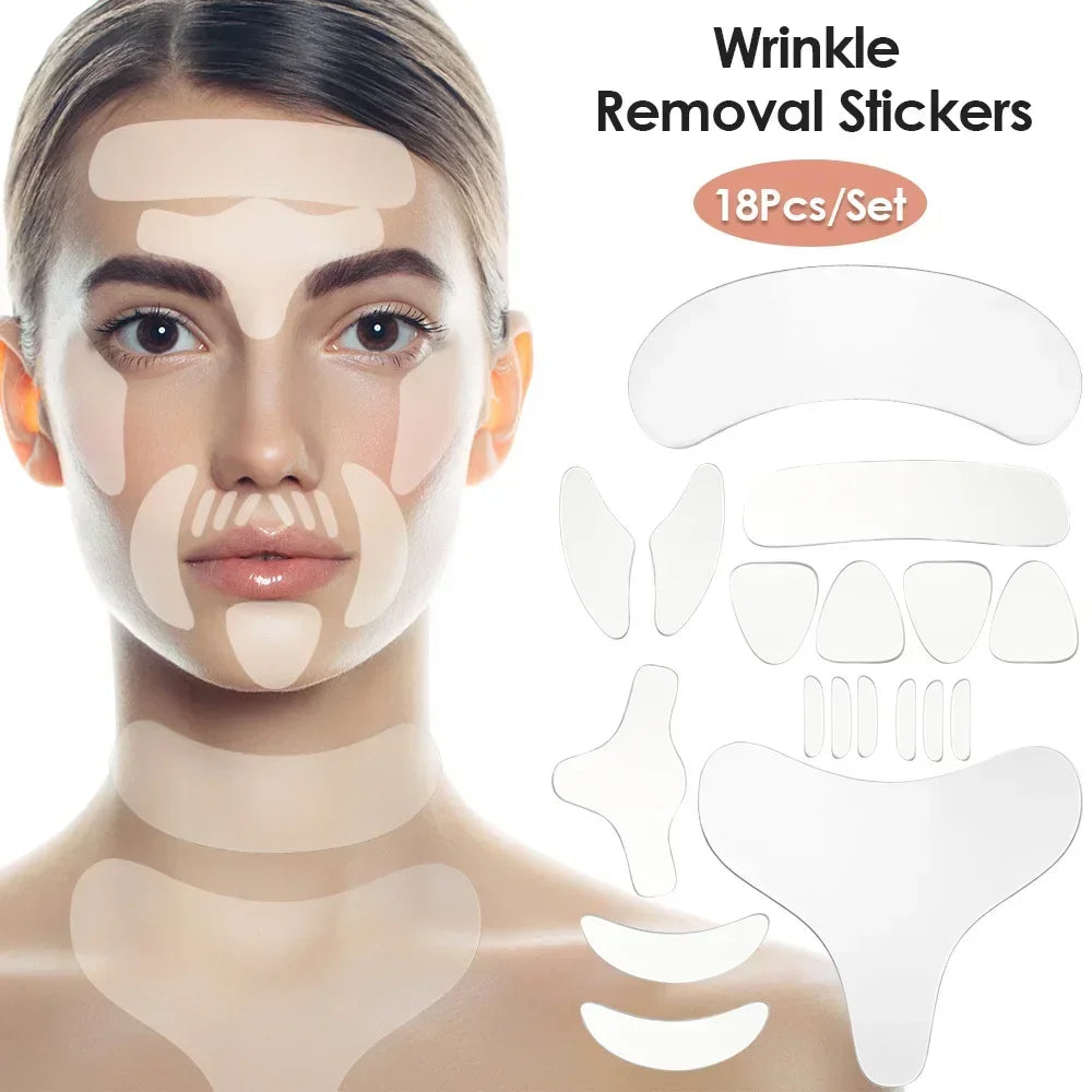 Reusable Silicone Patches Anti Rimpel Pad Silicone Wrinkle