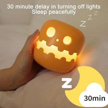 Halloween Pumpkins Lamp Creative Collapsibles Night Light