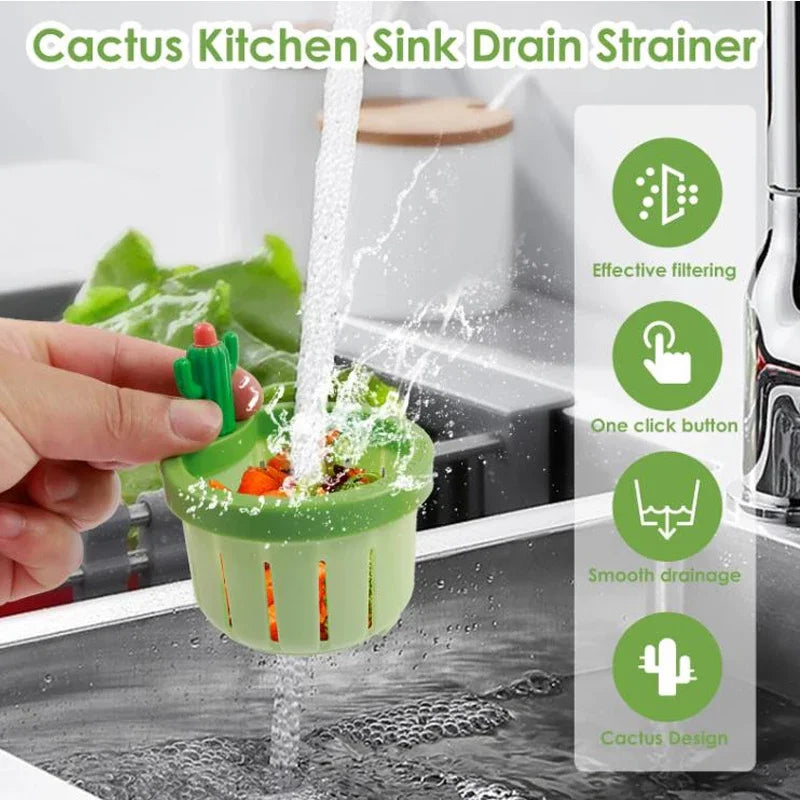 Multi-functional Cactus Sink Filter Screens kitchen