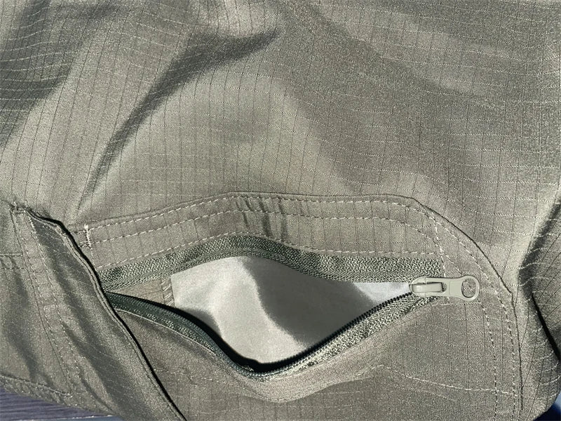 Asian Size Men City Pants Cargo Trousers Multi-pocket