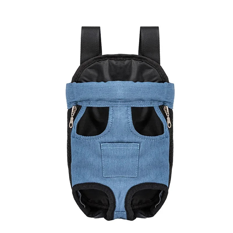 Adjustable Cat Carrier Bag Pet Double Shoulder Backpack