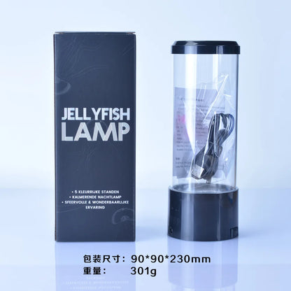 7 Colors Changing LED Jellyfish Lamp USB Battery Operated