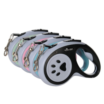 Paw Dog Leash  Outdoor Lead Walking Strong Retractable