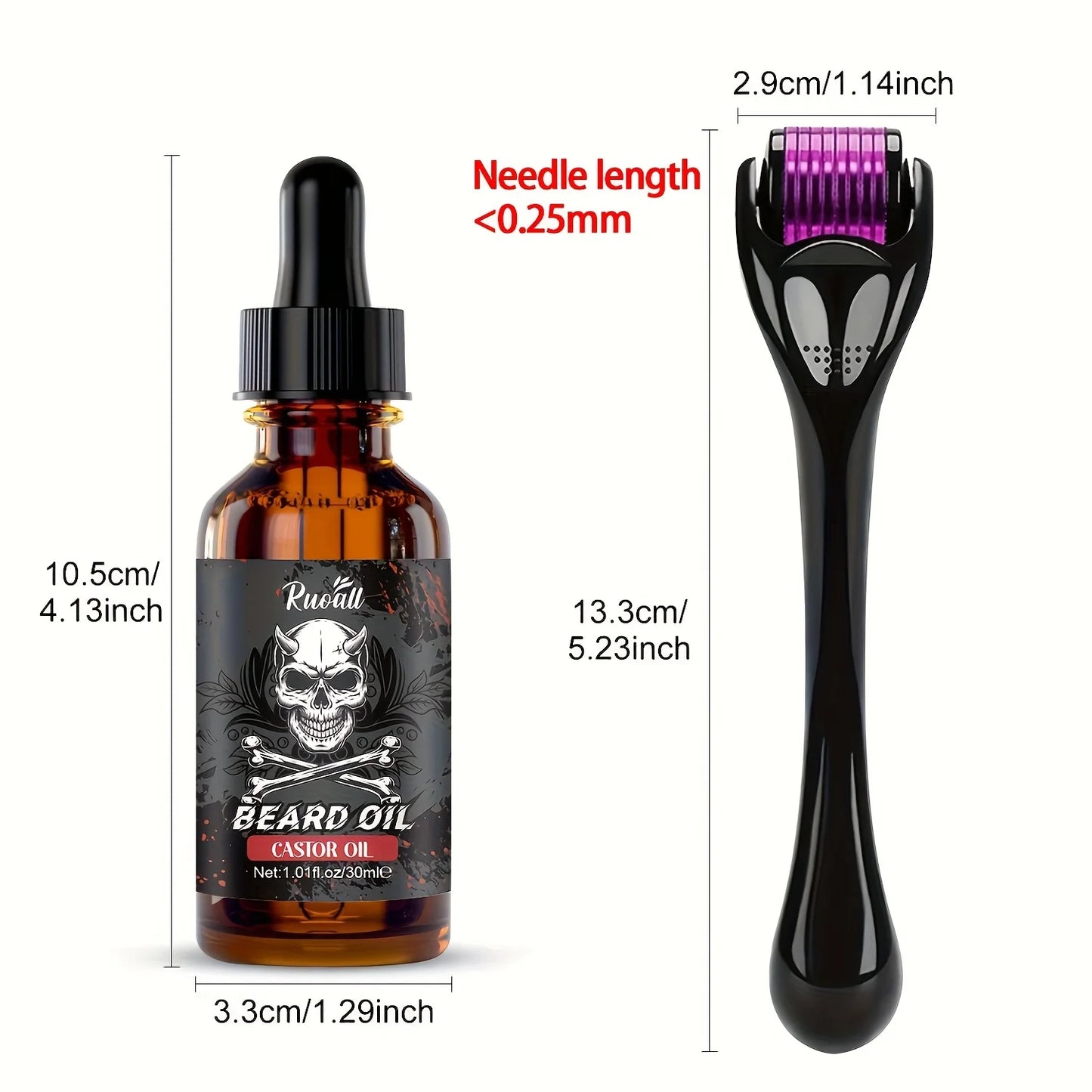 Beard essential oil rich in castor oil Beard Growth And Grooming