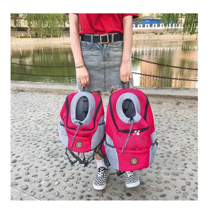 New Double Shoulder Portable Travel Backpack Pet Carrier
