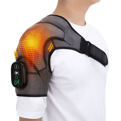 Electric Heating Shoulder Brace LED Display Vibration