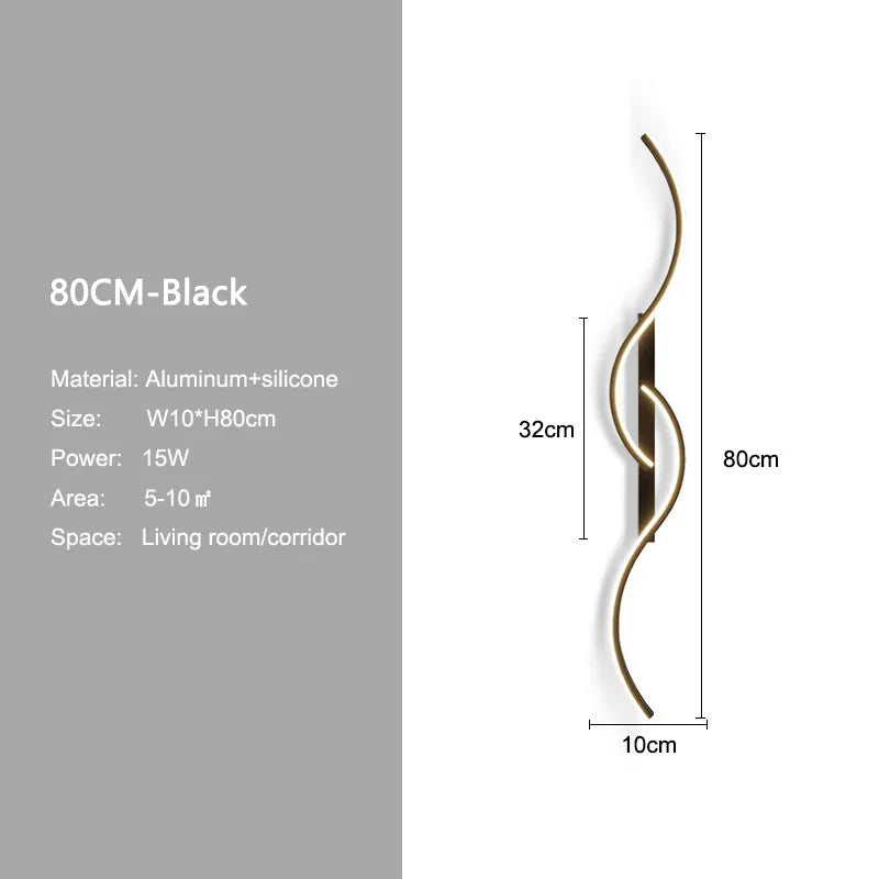 Minimalist Bedroom LED Wall Lamps Decor Wall Lights