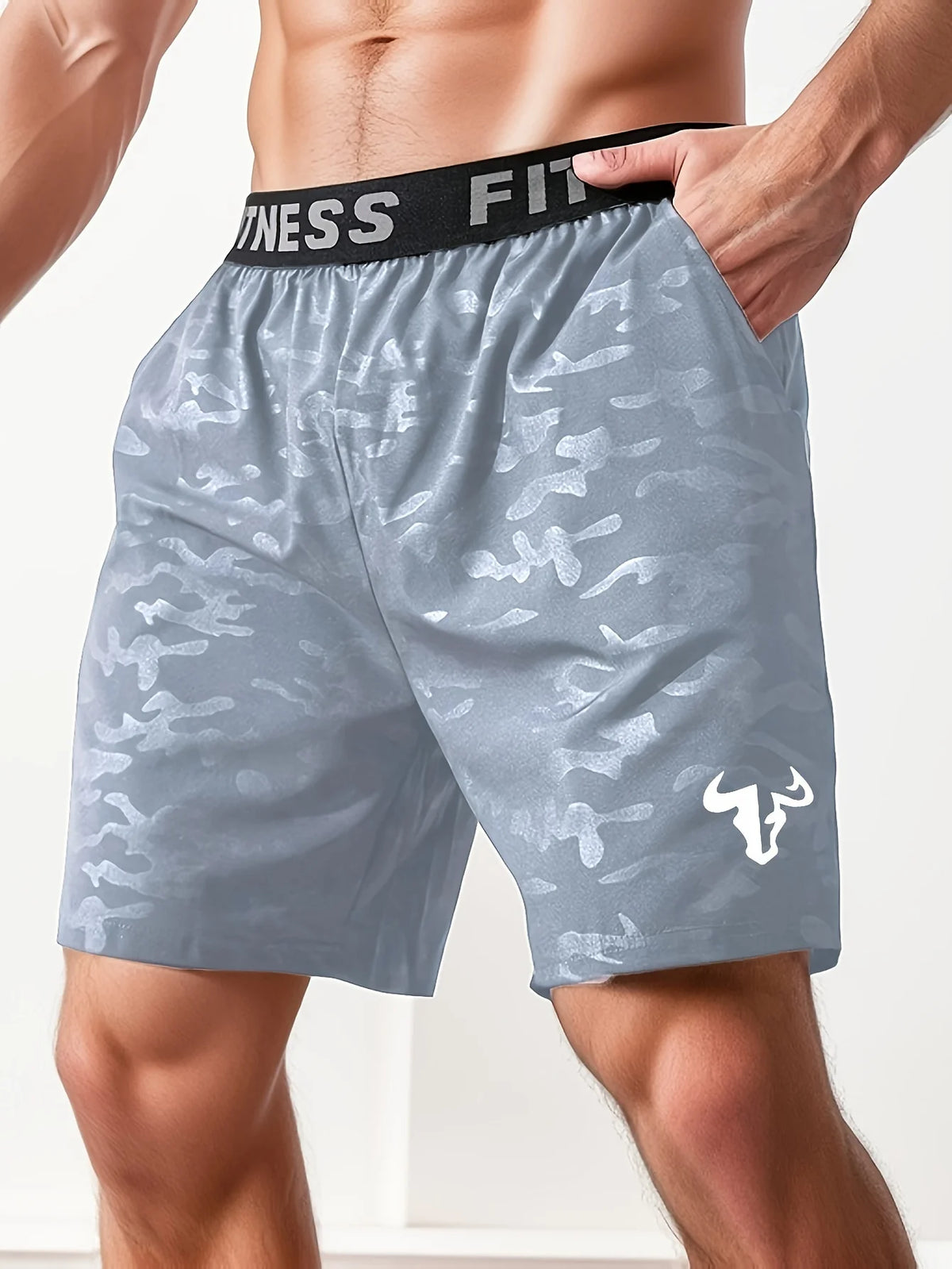 Men's breathable sports shorts