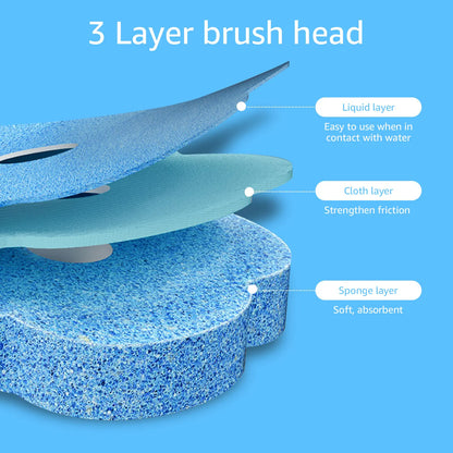 Toilet Brush With Disposable Replacement Head