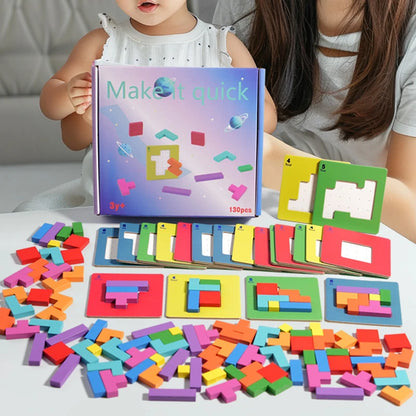 3D Puzzle Two-person Interactive Desktop Game