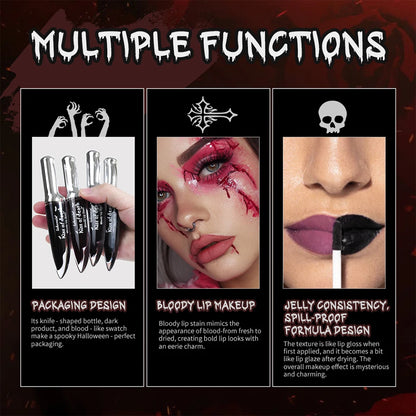 Lip Stain Kiss of Death Bloody Gothic Matte Long Lasting