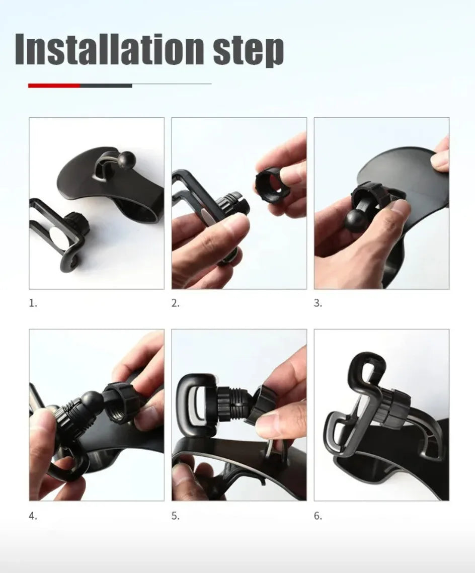 Universal Car Phone Holder Stand Dashboard Car Clip Mount