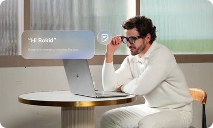 AI Glasses Style 38.5g Ultra-Light All-in-One AI Glasses
