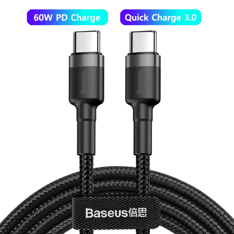 Baseus 100W/5A USB C To USB Type C Cable