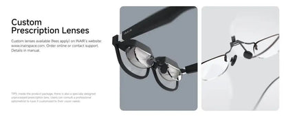 INAIR 2 PRO AI Smart AR Glasses | Reality/Virtual Switch