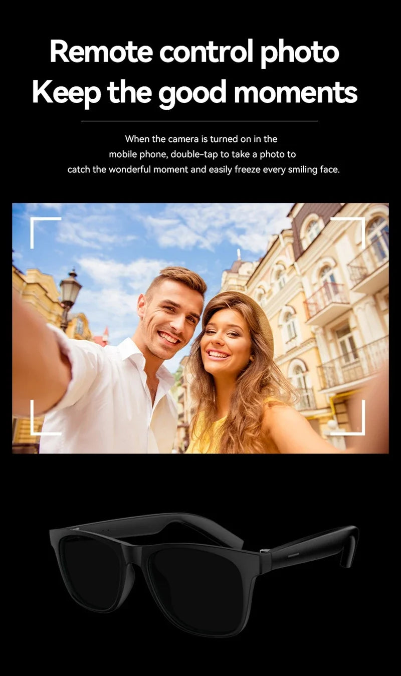 Lenovo AI Smart Wireless Glasses Bluetooth Sunglasses