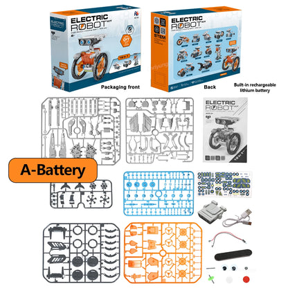 12-in-1 STEM Robot Building Kit Toys DIY Engineering Construction