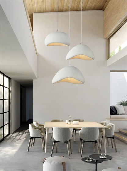 Nordic Wabi Sabi Pendant Lamps Dining Room Lighting