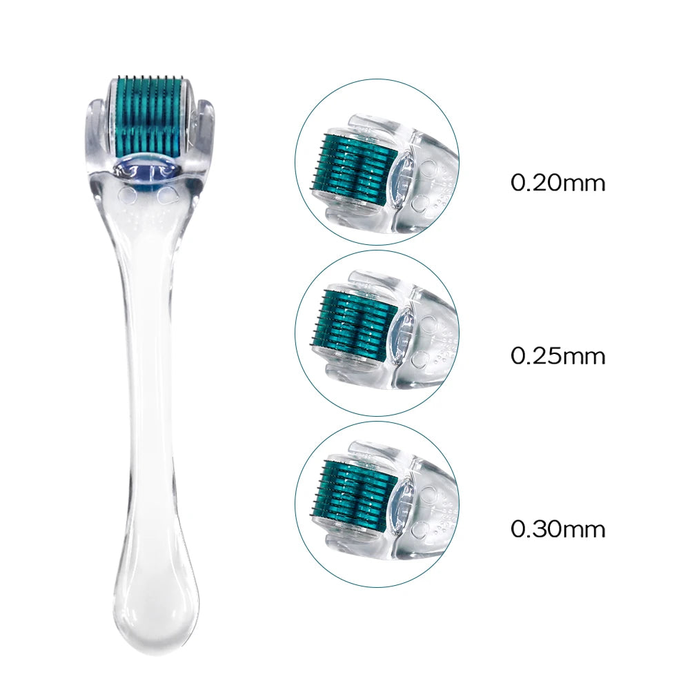 540 Titanium Face Roller For Beard Scalp Hair Growth