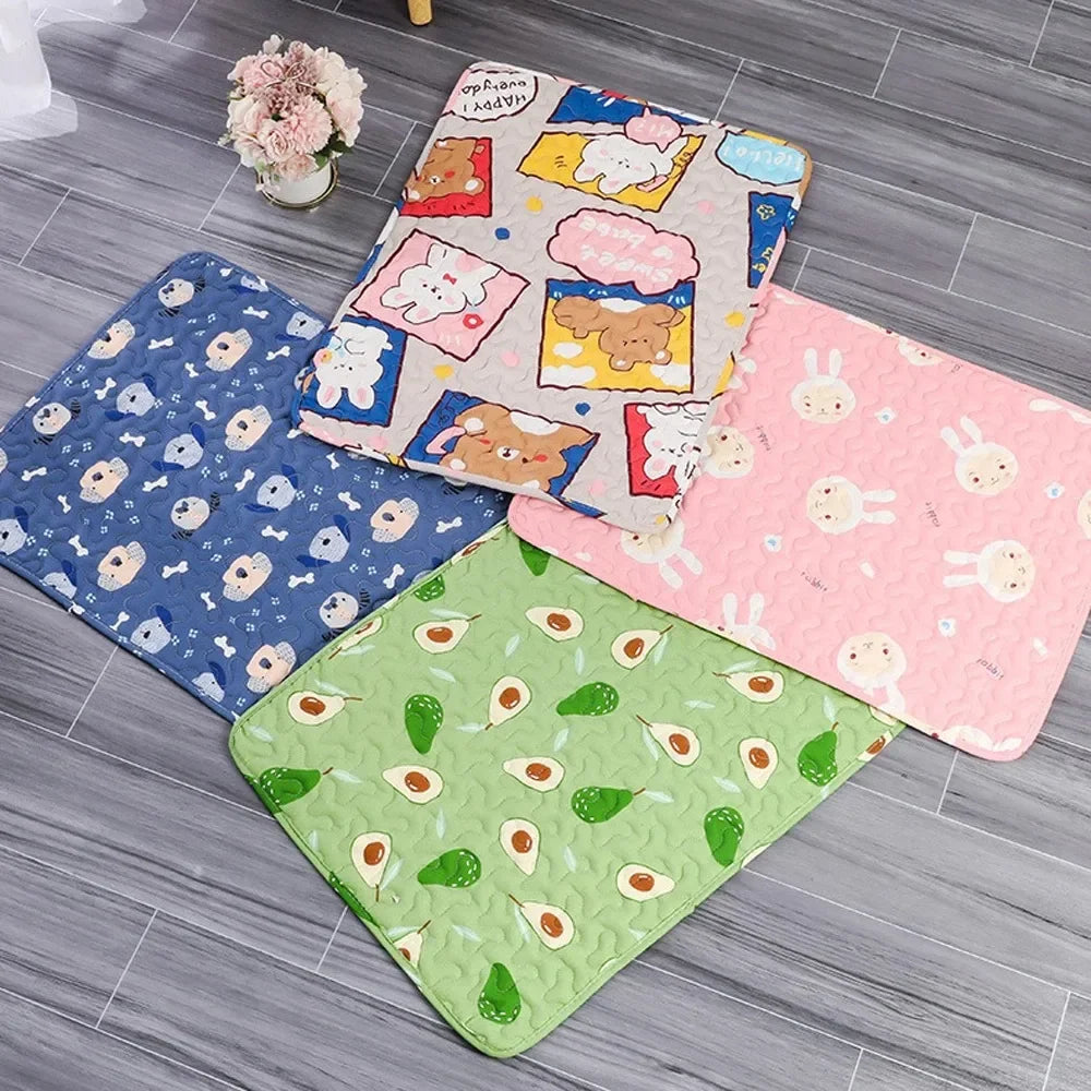 Summer Mat Pet Cooling Ice Blanket Mat Skin Friendly