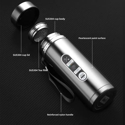 Stainless Steel Thermos Bottle with LED Temperature Bottle