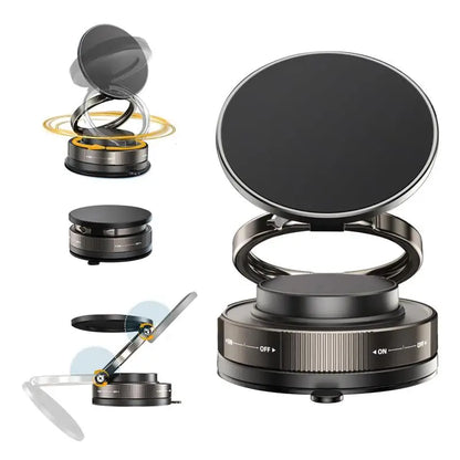 Magnetic Phone Holder for car, 360° Rotatable, Foldable & Adjustable