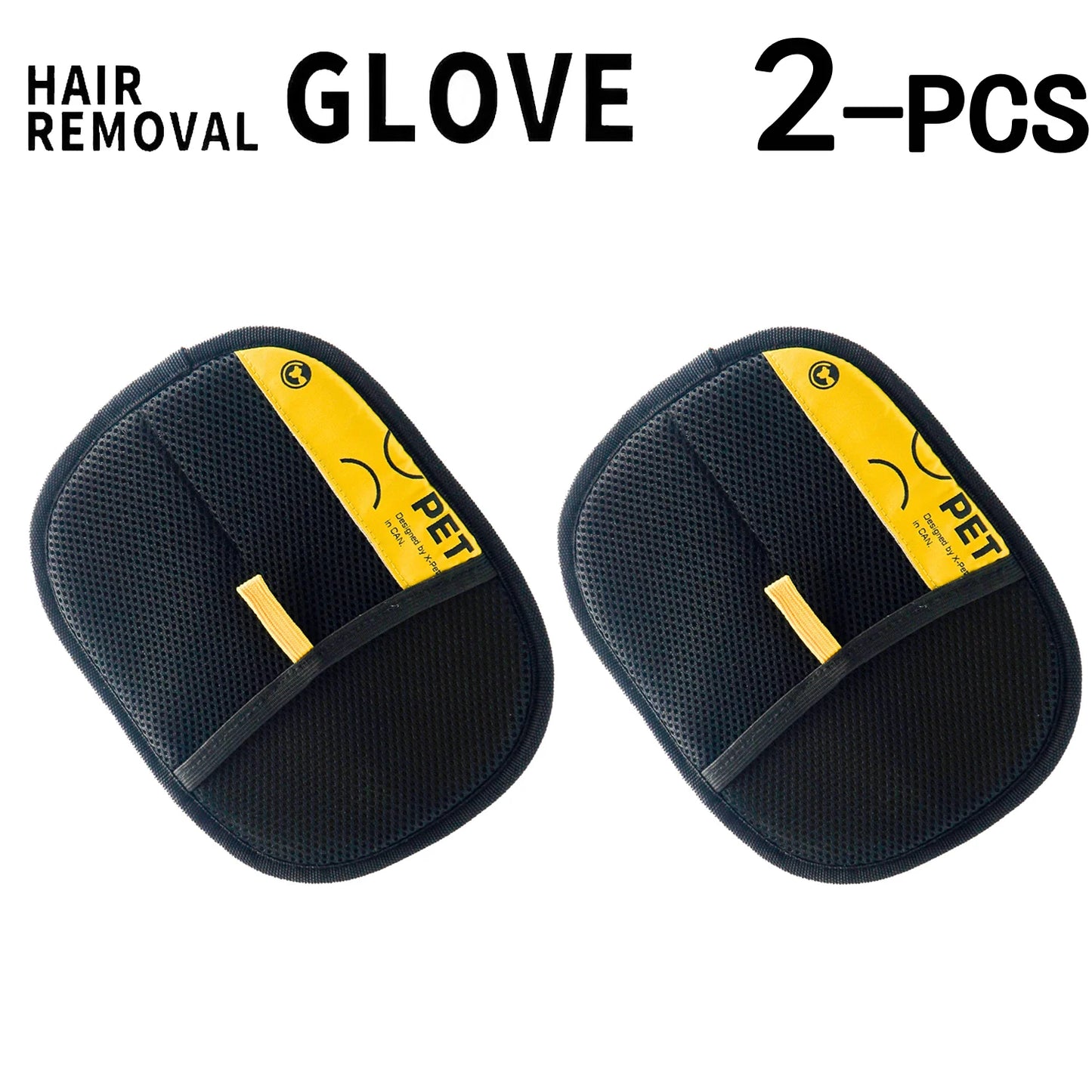 Pet Hair Remover Gloves Electrostatic 2-in-1 Lint Roller Brush