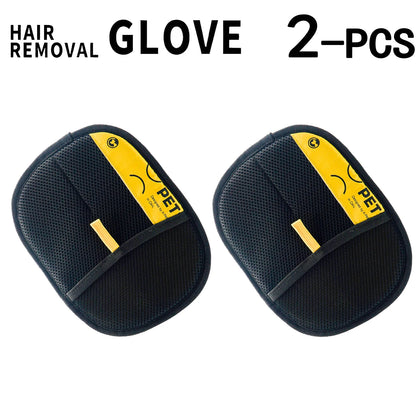 Pet Hair Remover Gloves Electrostatic 2-in-1 Lint Roller Brush